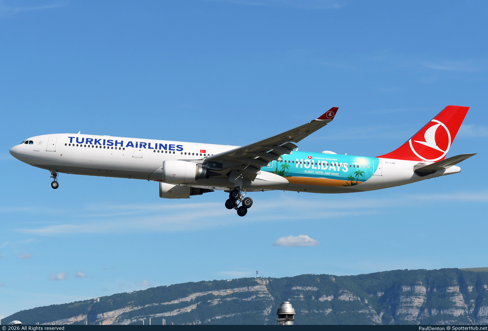 Photo of TC-LNF - Airbus A330-303 operated by Turkish Airlines