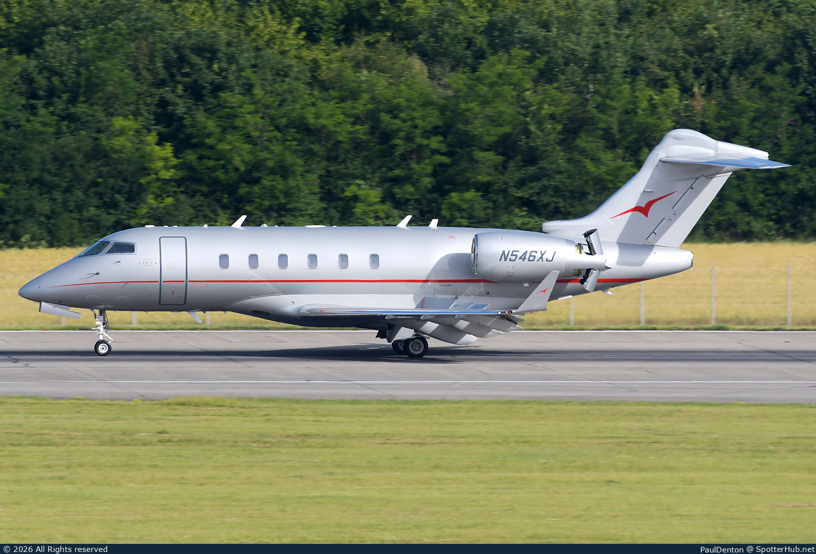 Photo of N546XJ - Bombardier Challenger 300 operated by Vista America