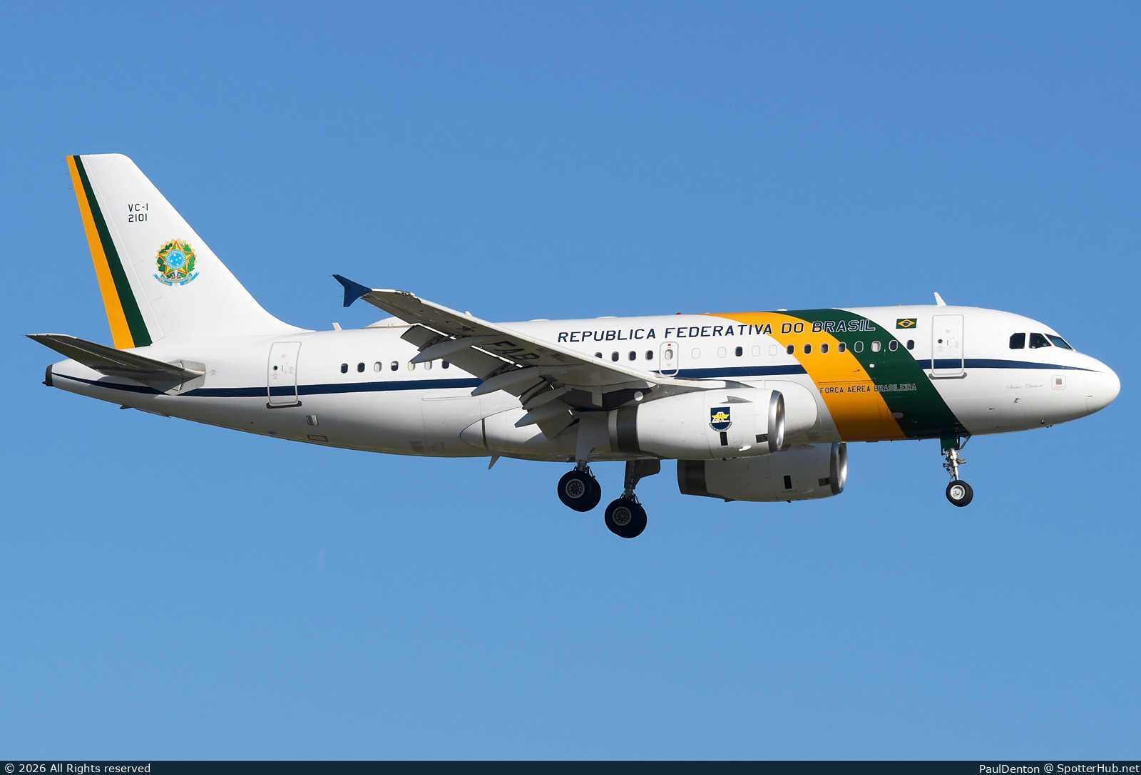 Photo of FAB2101 - Airbus VC-1A operated by Brazilian Air Force