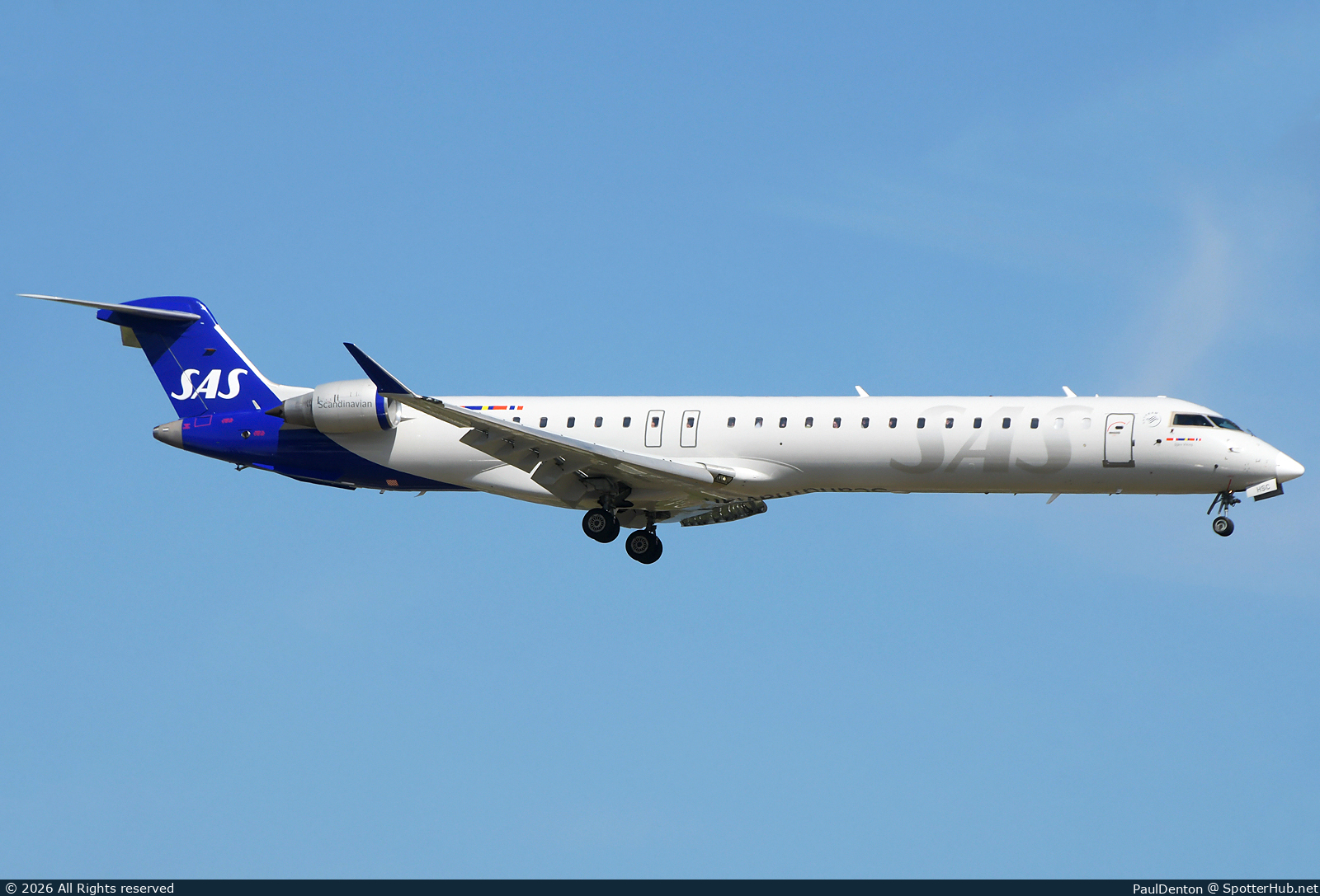 Photo of EI-HSC - Bombardier CRJ-900LR operated by SAS Scandinavian Airlines (opb CityJet)