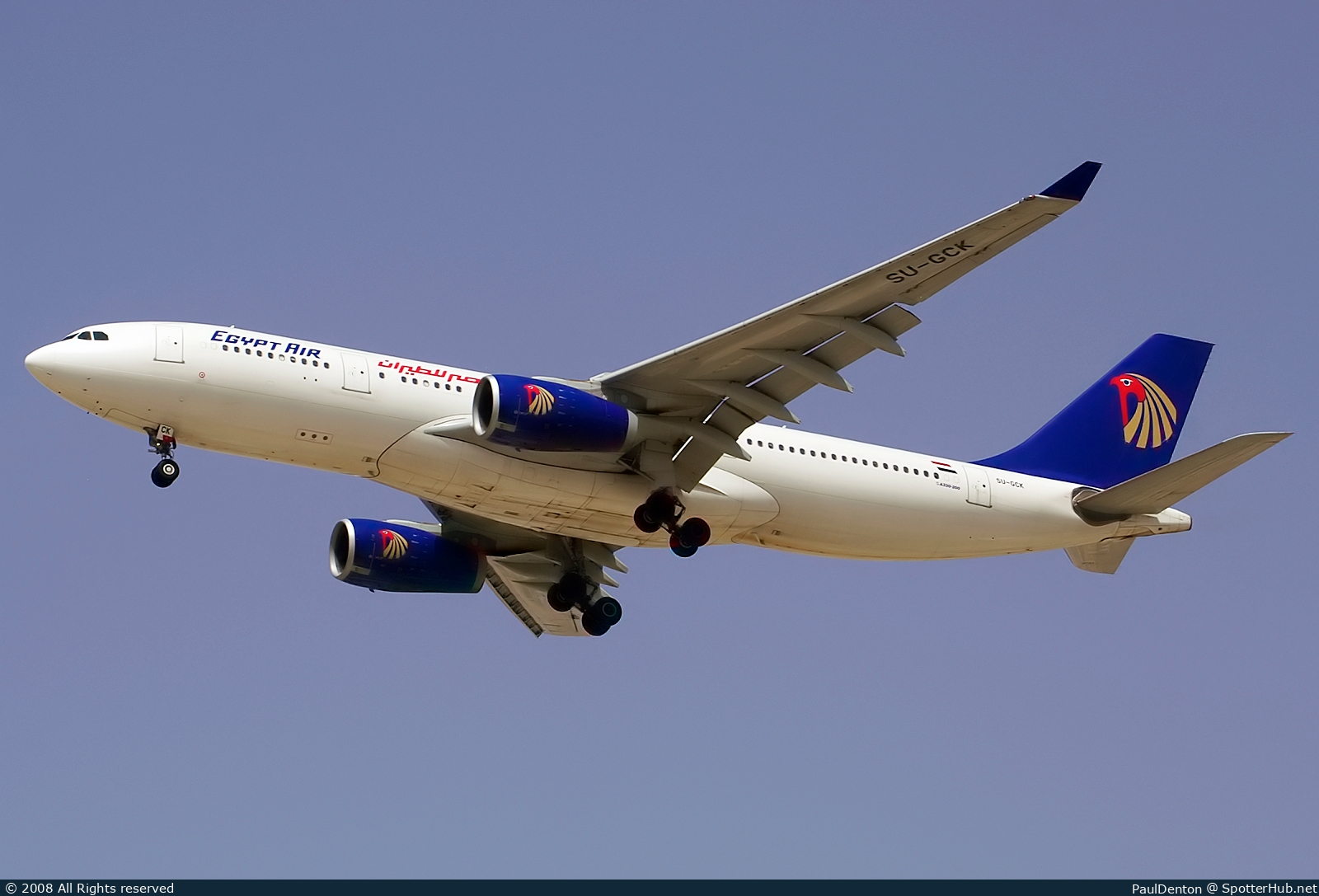 Photo of SU-GCK - Airbus A330-243 operated by Egyptair