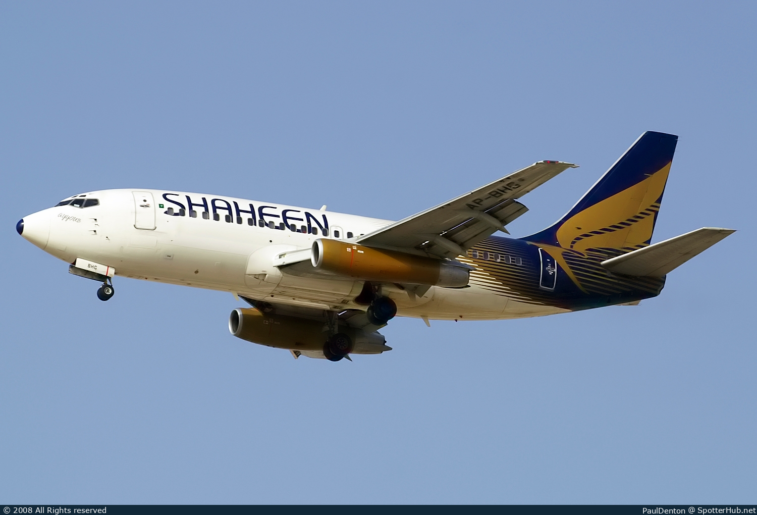 Photo of AP-BHG - Boeing 737-201(Adv) operated by Shaheen Air