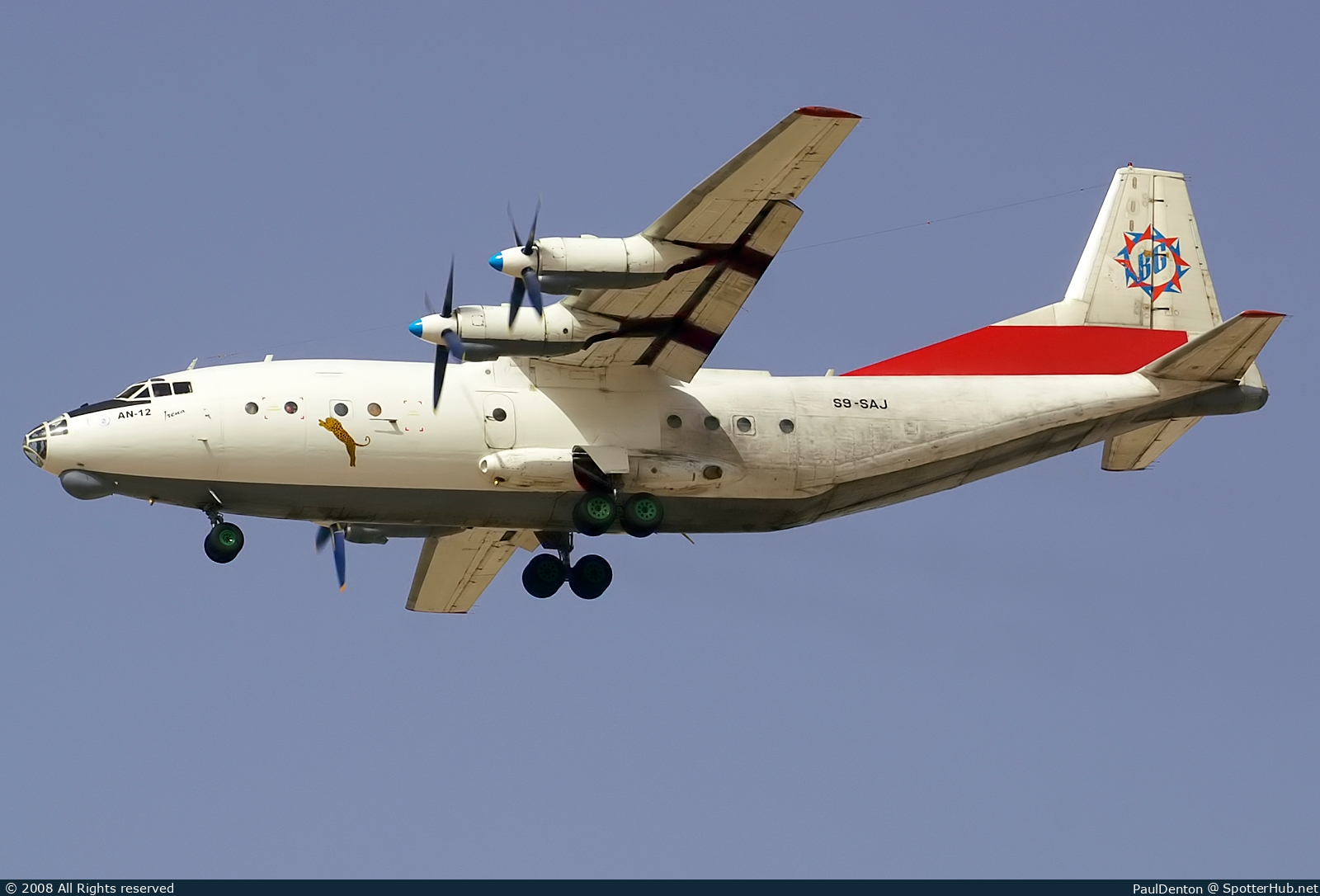 Photo of S9-SAJ - Antonov An-12B operated by British Gulf International Airlines