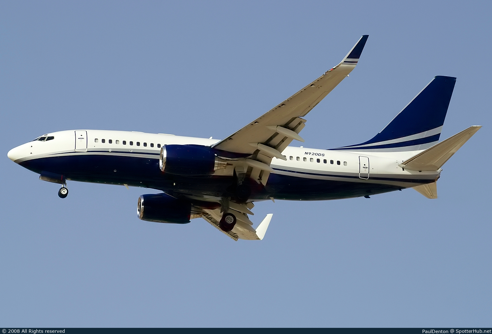 Photo of N920DS - Boeing 737-75V(BBJ) operated by Universal Jet Aviation