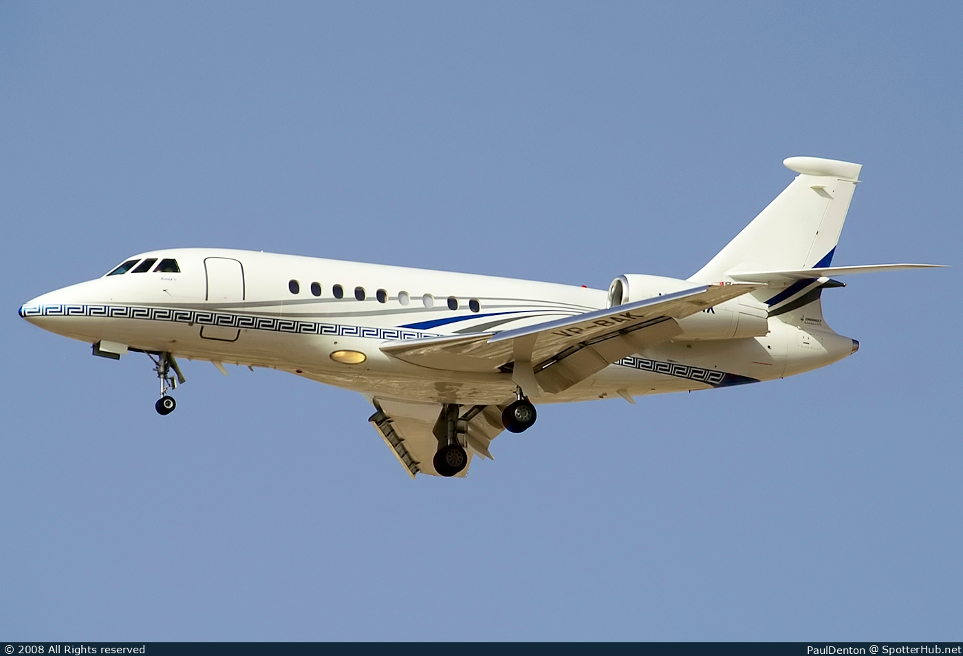 Photo of VP-BAK - Dassault Falcon 2000EX operated by Private