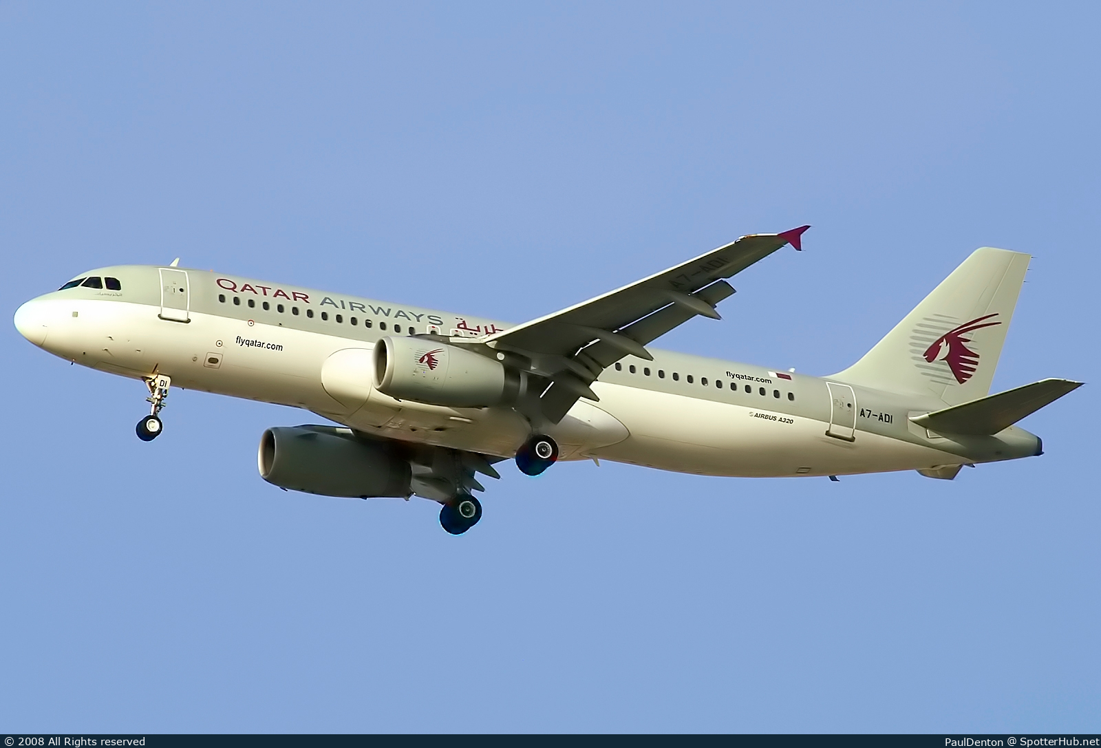 Photo of A7-ADI - Airbus A320-232 operated by Qatar Airways