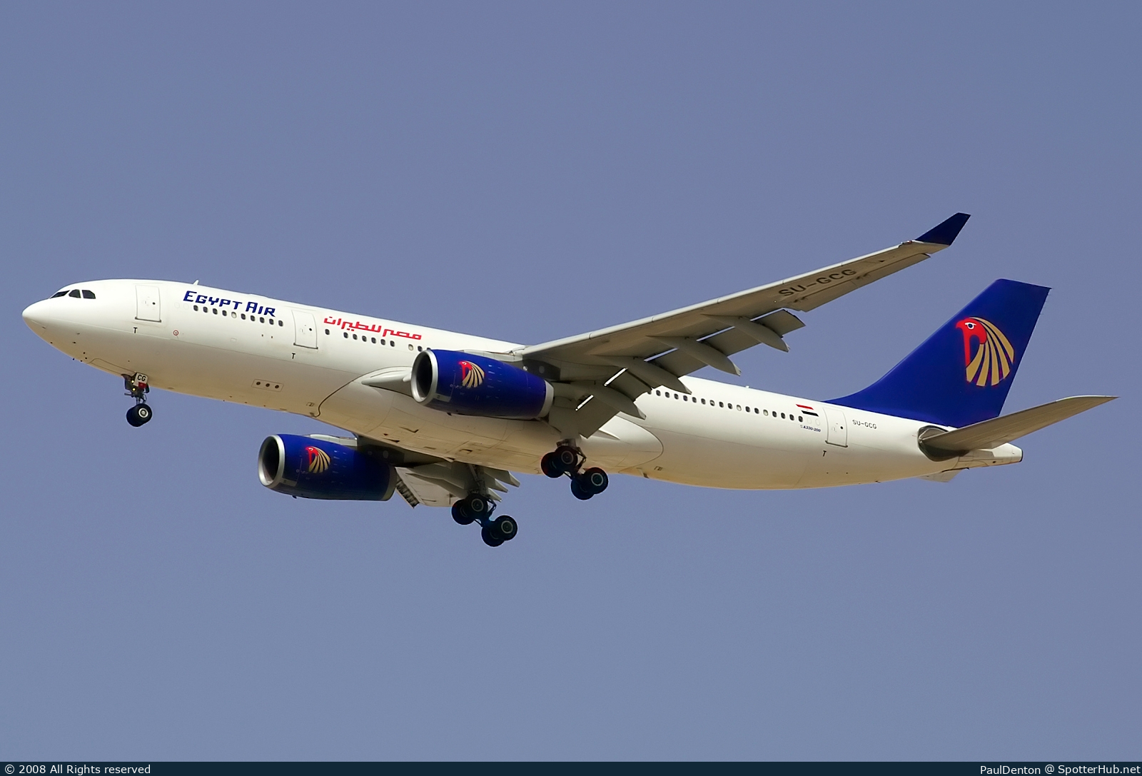 Photo of SU-GCG - Airbus A330-243 operated by Egyptair