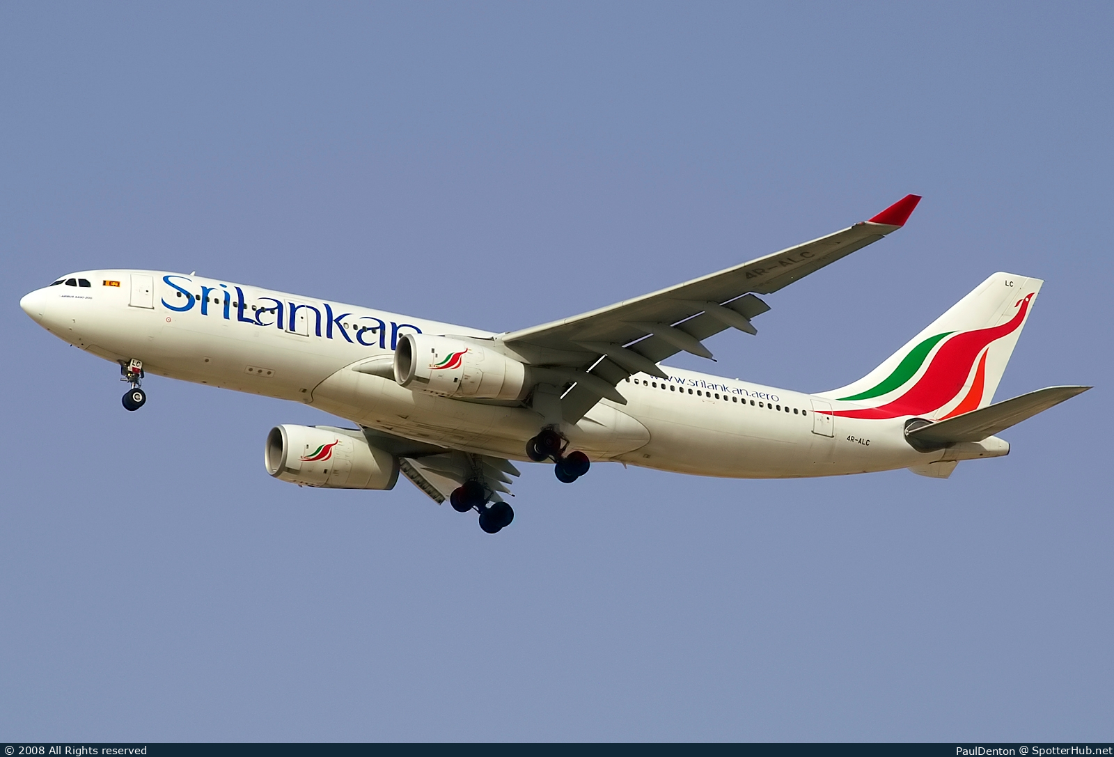 Photo of 4R-ALC - Airbus A330-243 operated by SriLankan Airlines