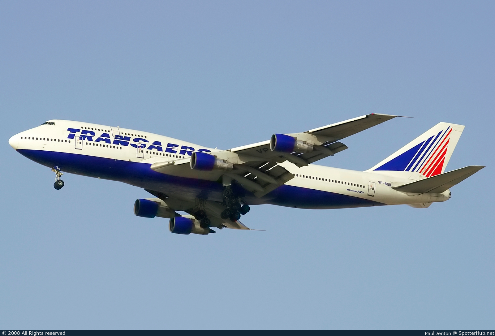 Photo of VP-BGU - Boeing 747-346 operated by Transaero