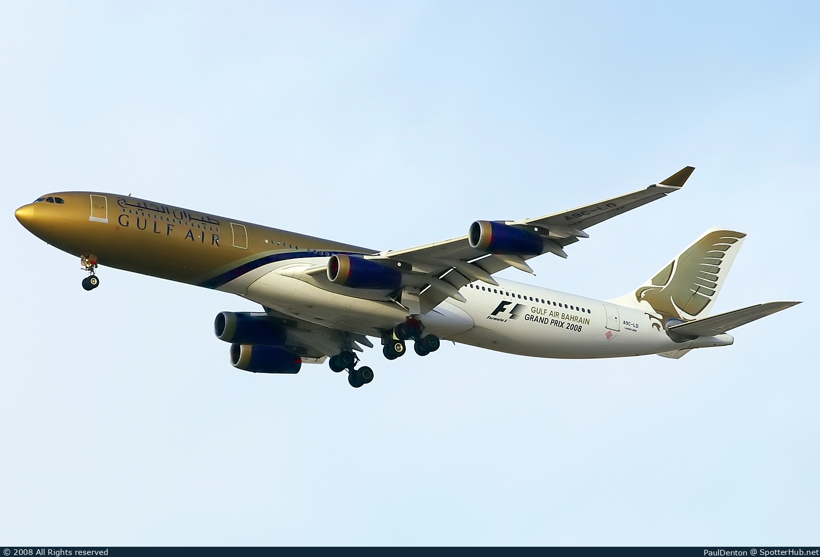 Photo of A9C-LD - Airbus A340-312 operated by Gulf Air