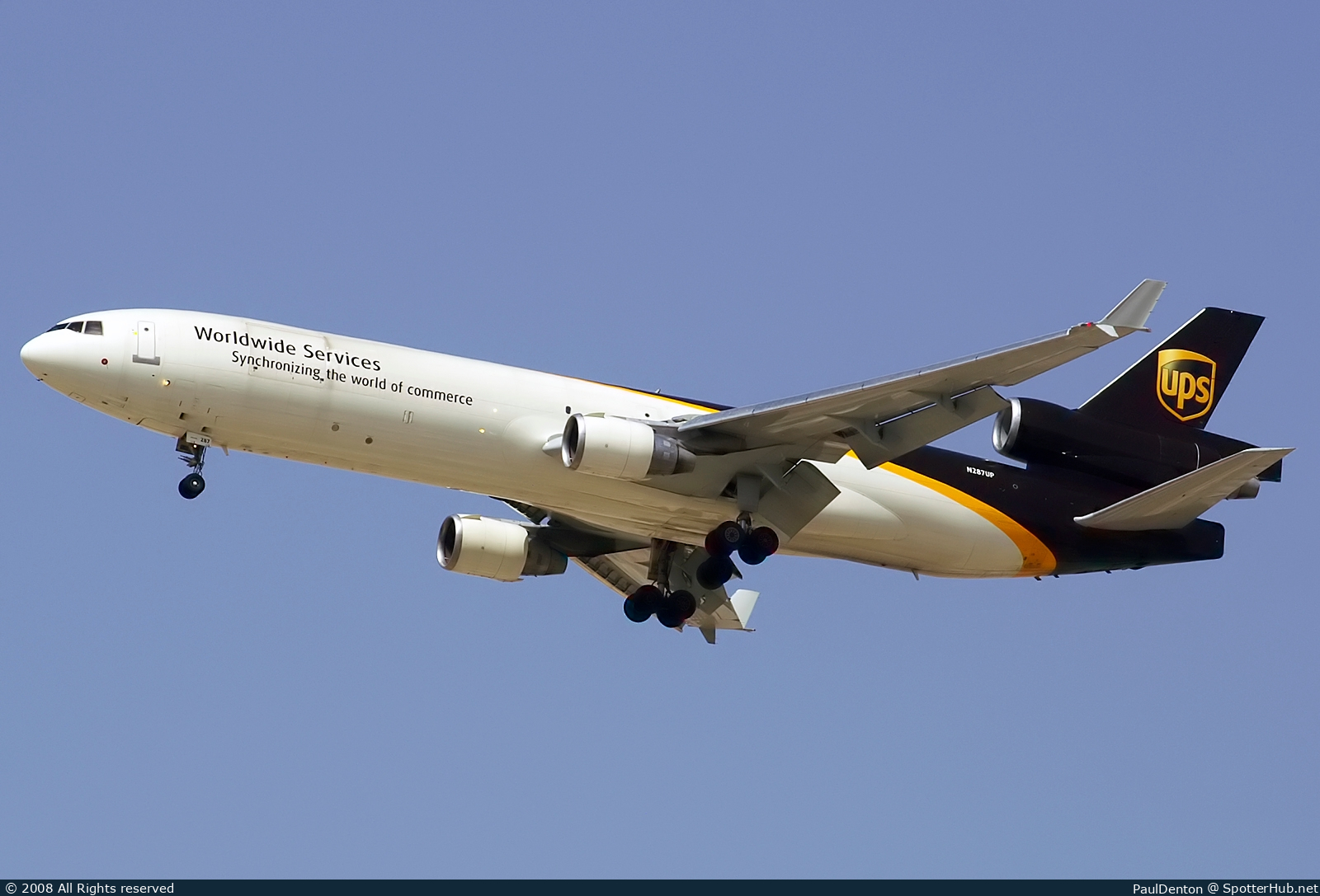 Photo of N287UP - McDonnell Douglas MD-11(F) operated by UPS United Parcel Service