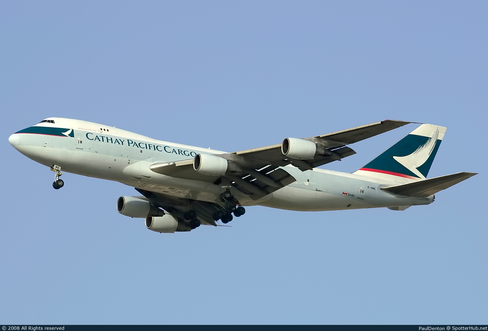 Photo of B-HME - Boeing 747-2L5B(SF) operated by Cathay Pacific Cargo