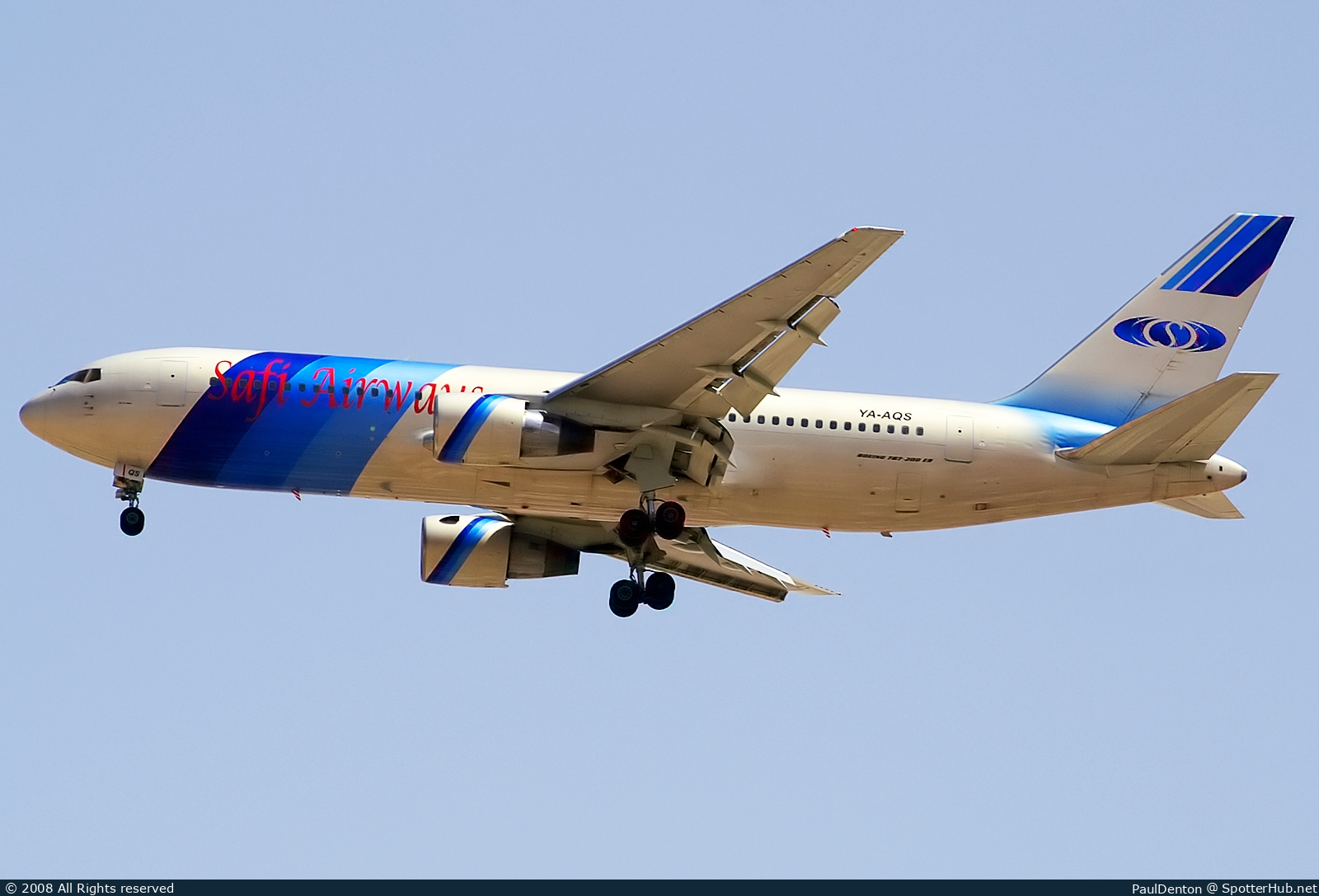 Photo of YA-AQS - Boeing 767-2J6(ER) operated by Safi Airways