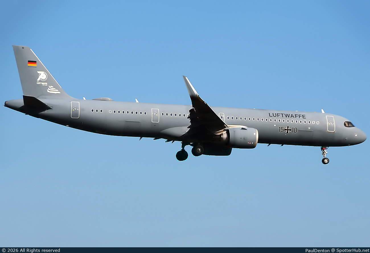 Photo of 15+10 - Airbus A321-251NX operated by German Air Force