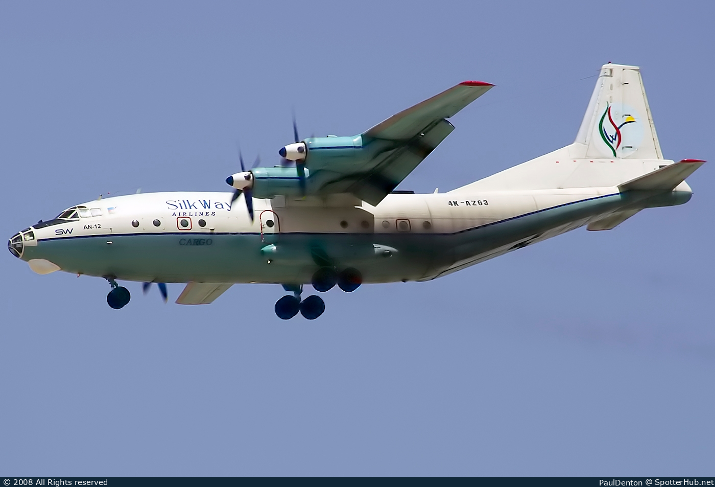 Photo of 4K-AZ63 - Antonov An-12BP operated by Silk Way Airlines