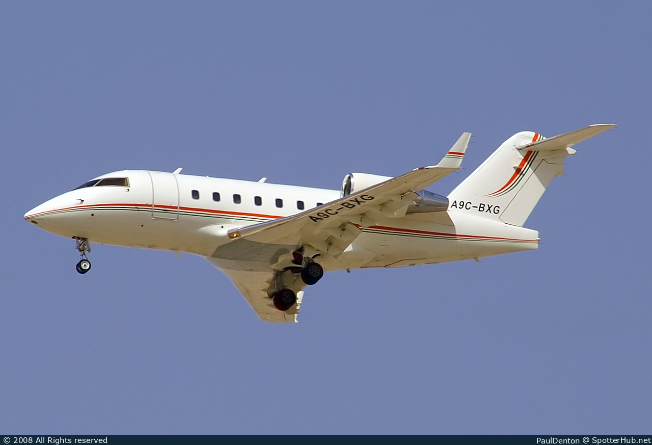 Photo of A9C-BXG - Bombardier Challenger 604 operated by BEXAir Bahrain Executive Air Service