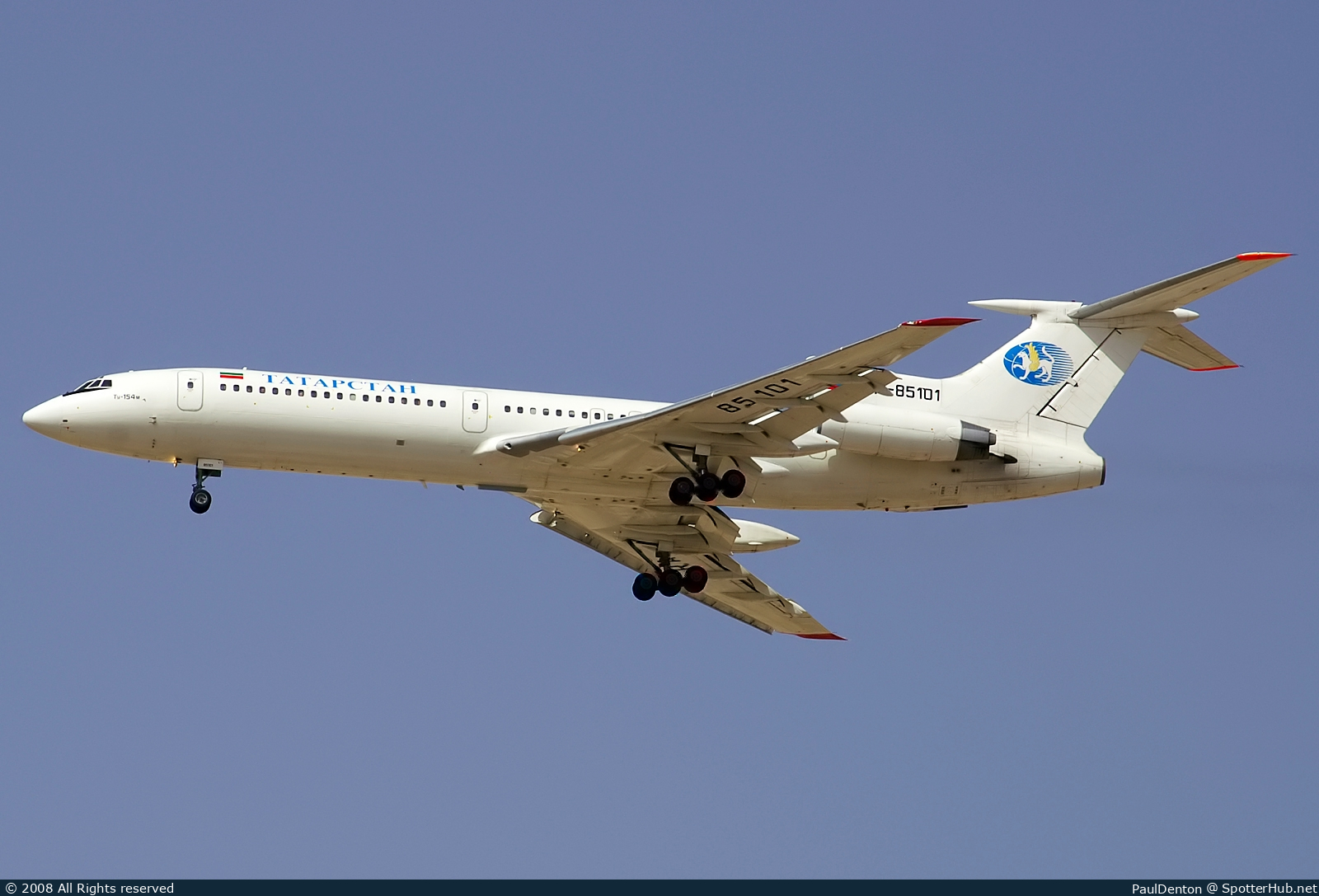 Photo of RA-85101 - Tupolev Tu-154M operated by Tatarstan Airlines