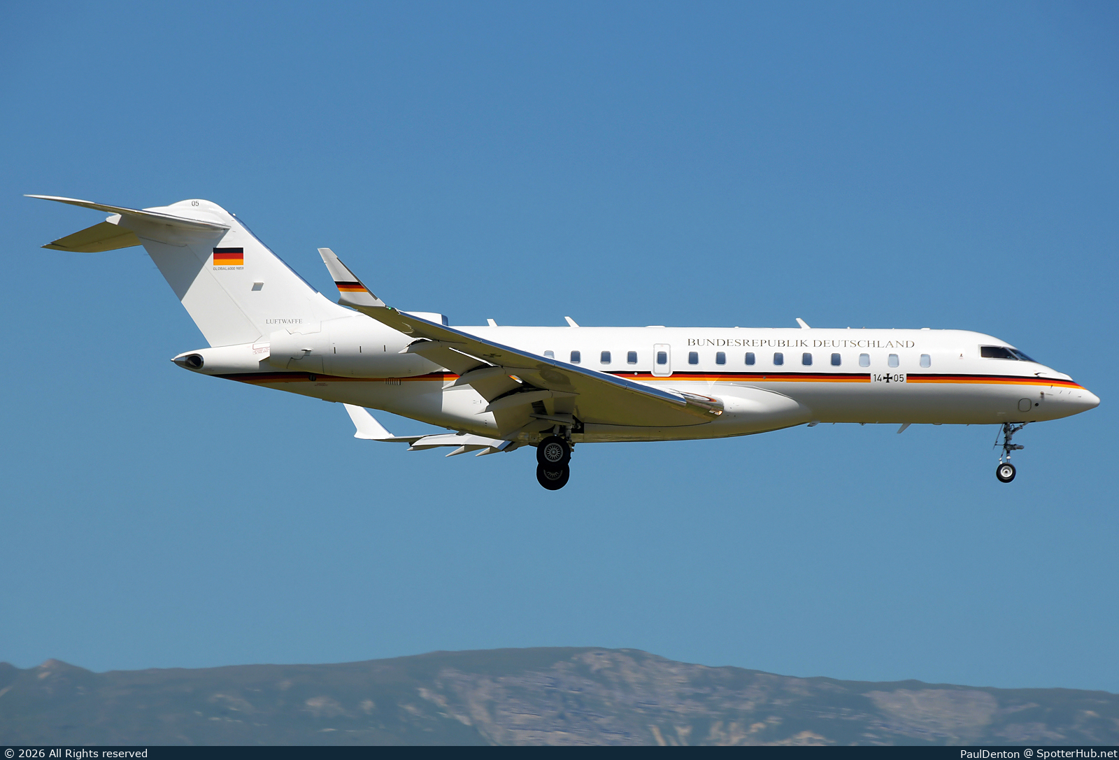 Photo of 14+05 - Bombardier Global 6000 operated by German Air Force