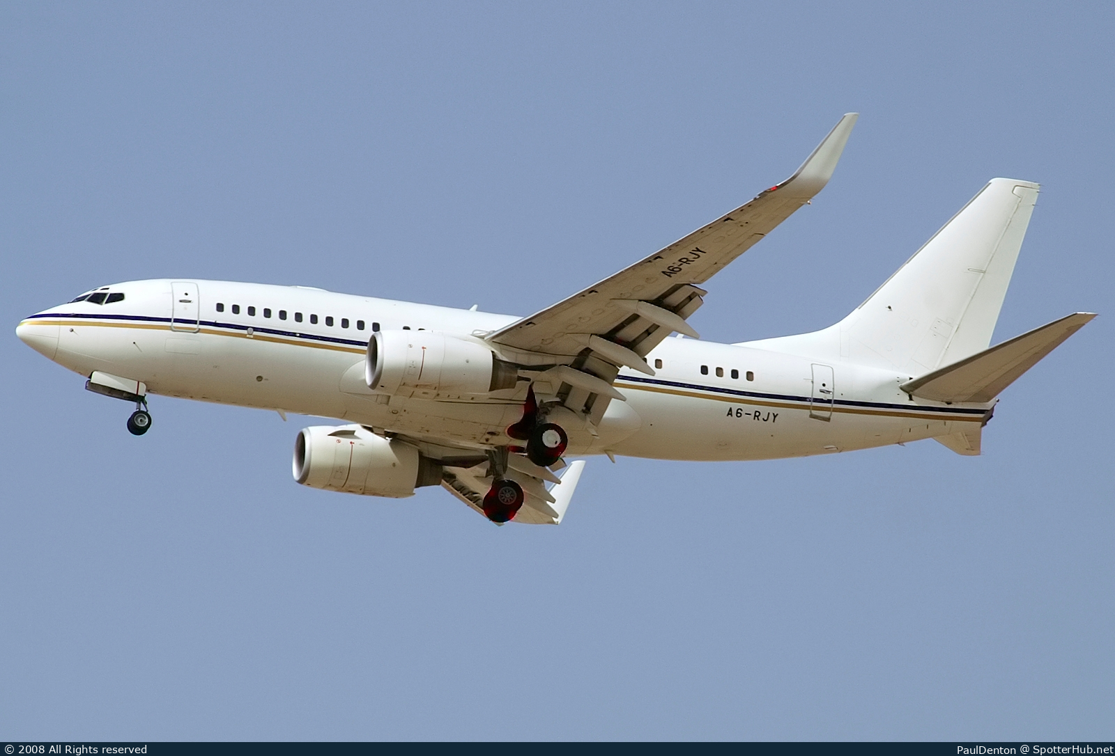 Photo of A6-RJY - Boeing 737-7Z5(BBJ) operated by Royal Jet