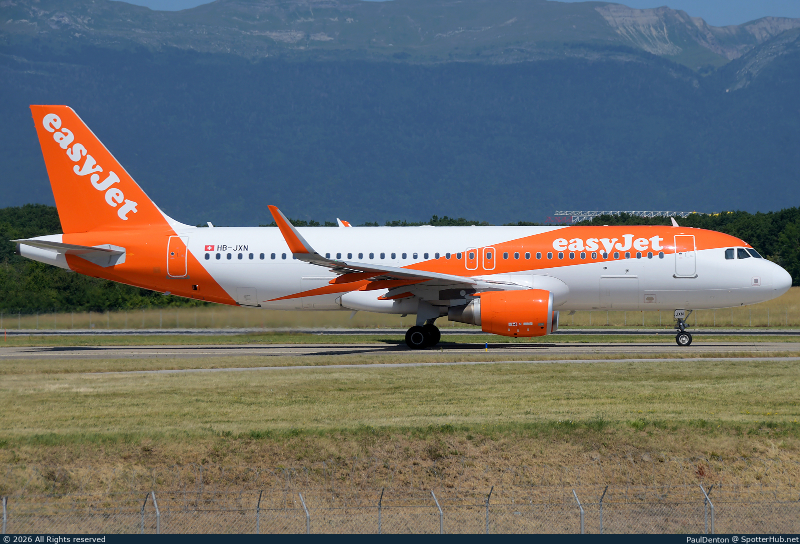 Photo of HB-JXN - Airbus A320-214 operated by easyJet Switzerland