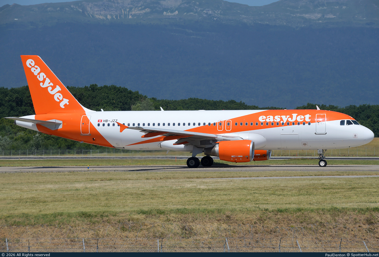 Photo of HB-JZZ - Airbus A320-214 operated by easyJet Switzerland