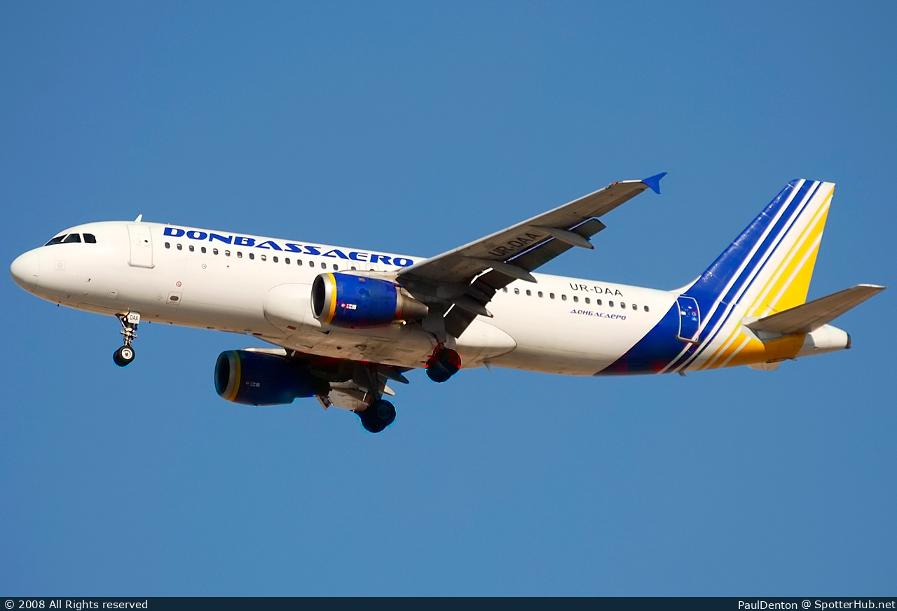 Photo of UR-DAA - Airbus A320-211 operated by Donbassaero
