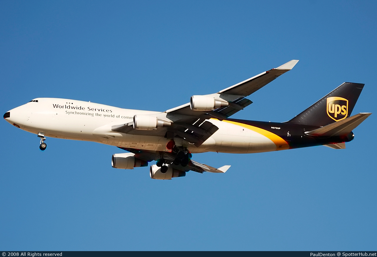 Photo of N572UP - Boeing 747-44AF operated by UPS United Parcel Service