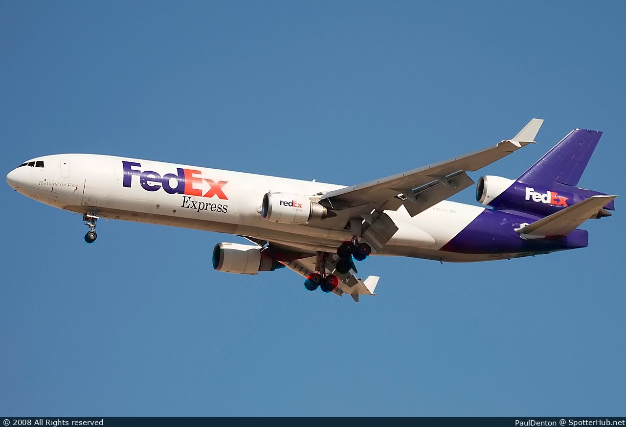 Photo of N597FE - McDonnell Douglas MD-11(F) operated by FedEx
