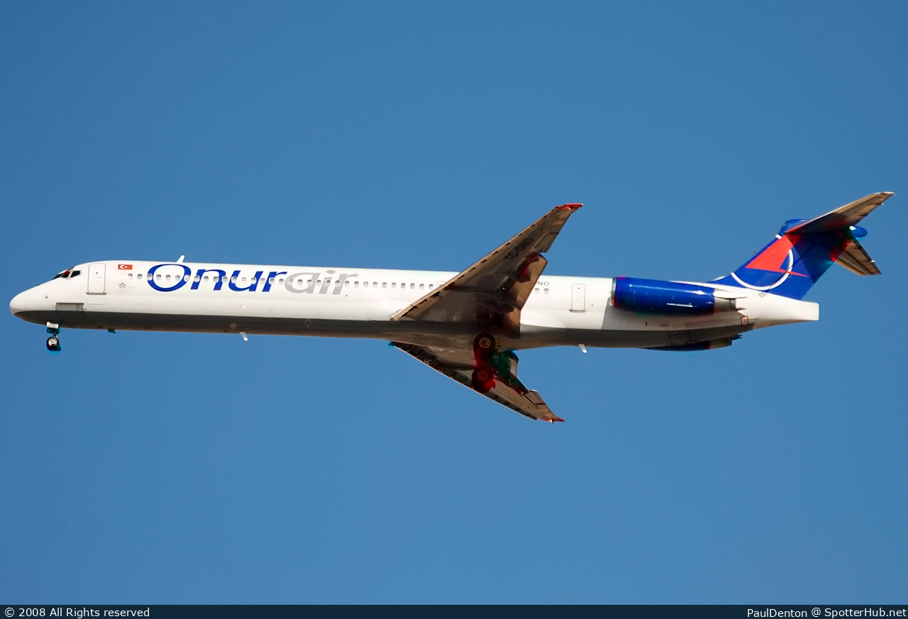 Photo of TC-ONO - McDonnell Douglas MD-88 operated by Onur Air