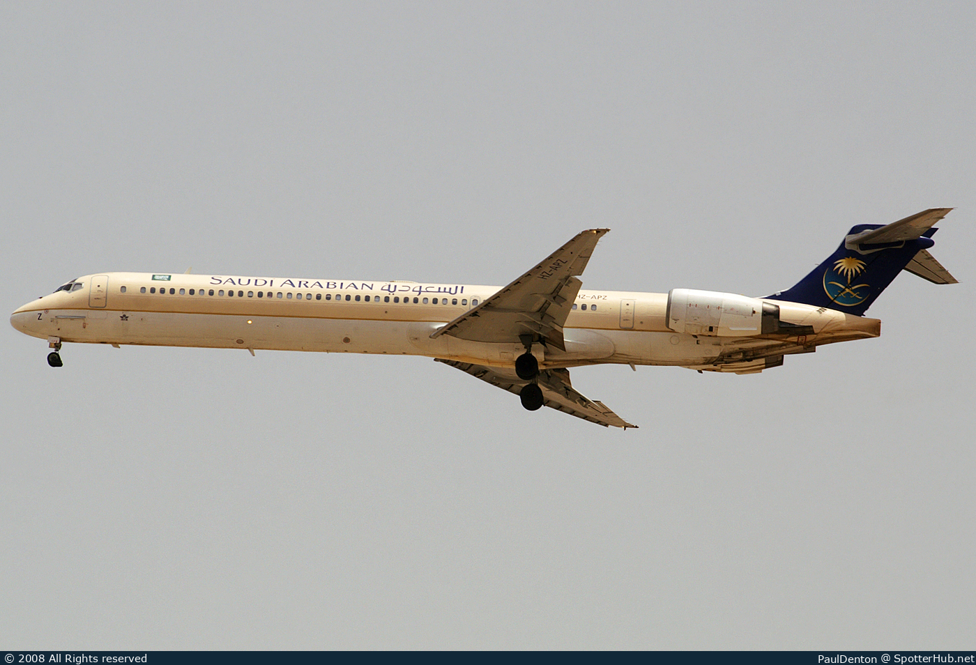 Photo of HZ-APZ - McDonnell Douglas MD-90 operated by Saudi Arabian Airlines