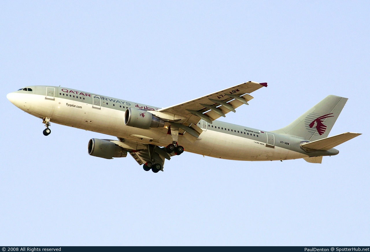 Photo of A7-ABW - Airbus A300B4-622R operated by Qatar Airways