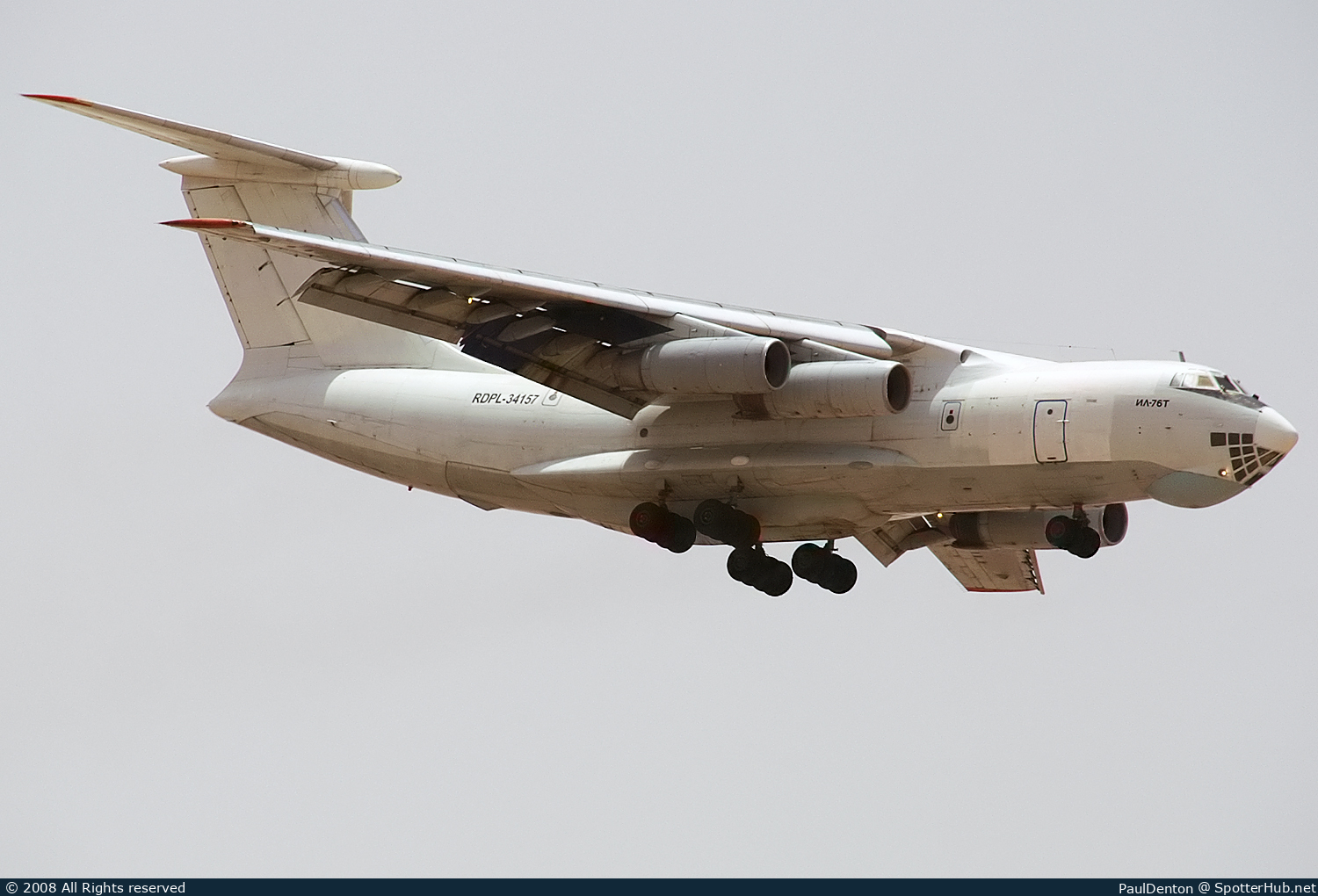 Photo of RDPL-34157 - Ilyushin Il-76T operated by SkyLink Arabia