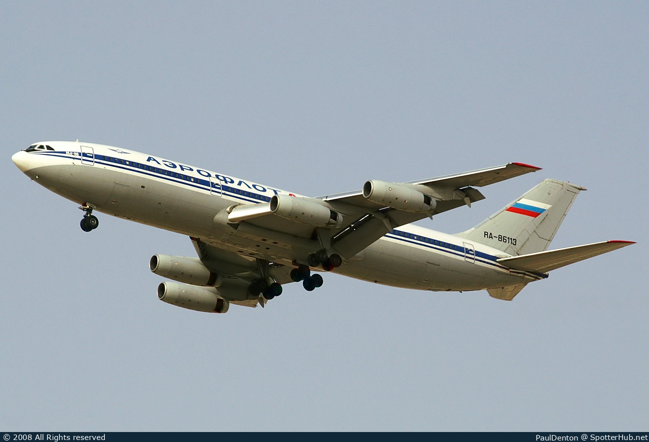Photo of RA-86113 - Ilyushin Il-86 operated by Aeroflot-Don