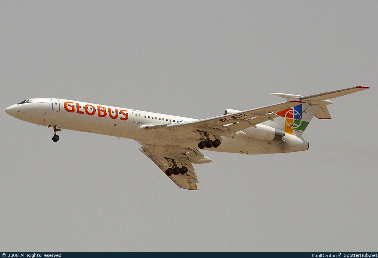 Photo of RA-85632 - Tupolev Tu-154M operated by Globus Airlines