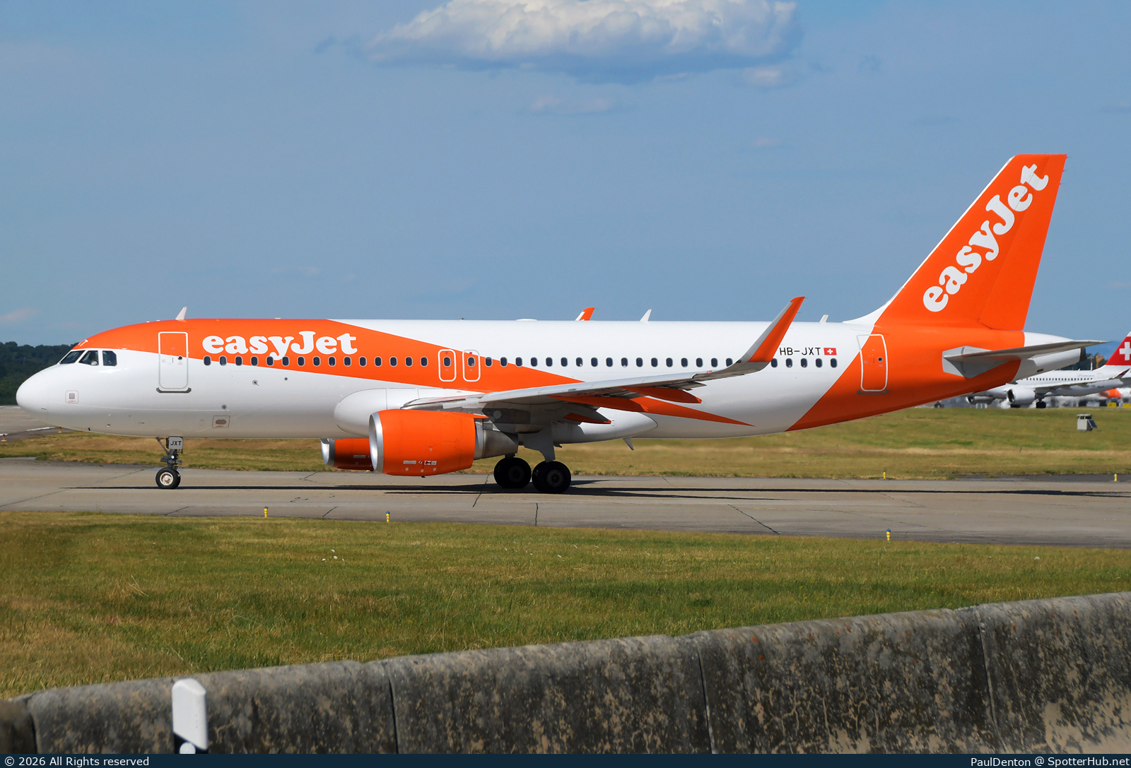 Photo of HB-JXT - Airbus A320-214 operated by easyJet Switzerland