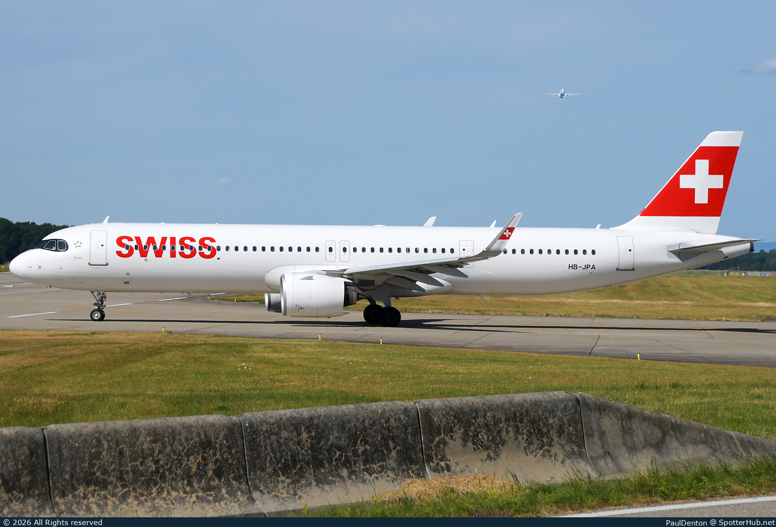 Photo of HB-JPA - Airbus A321-271NX operated by Swiss International Air Lines
