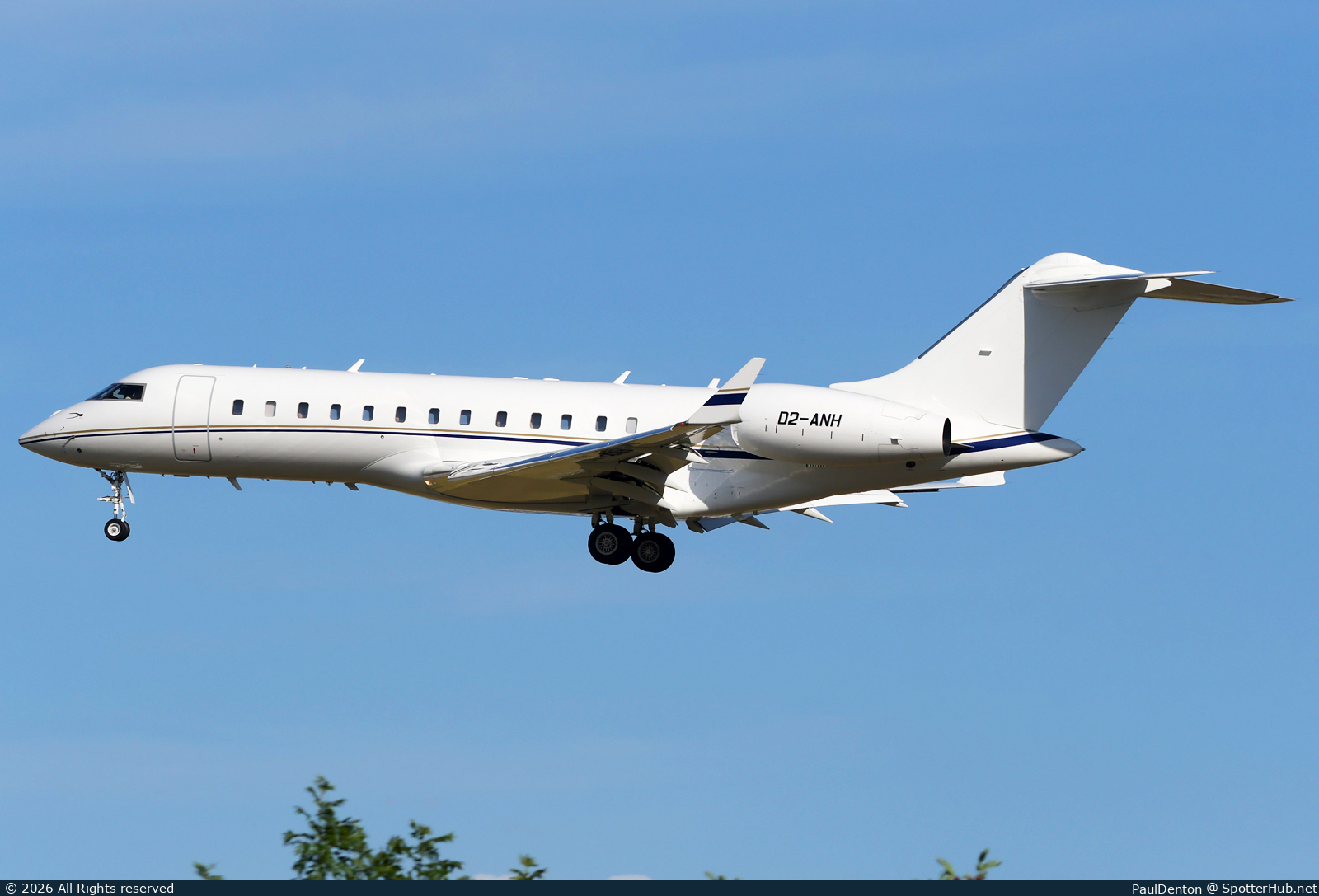 Photo of D2-ANH - Bombardier Global Express operated by Government of Angola