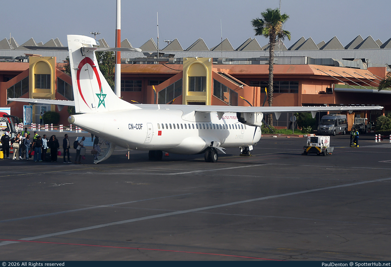 Photo of CN-COF - ATR 72-600 operated by Royal Air Maroc Express