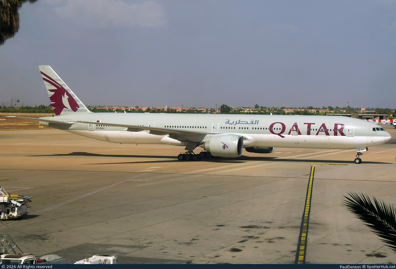 Photo of A7-BAJ - Boeing 777-3DZ(ER) operated by Qatar Airways