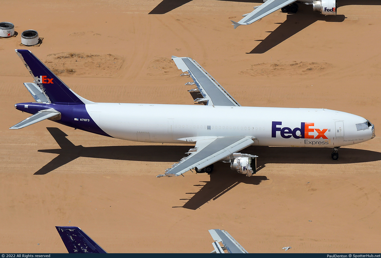 Photo of N716FD - Airbus A300B4-622(F) operated by FedEx