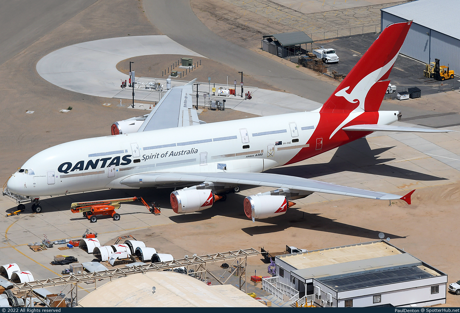 Photo of VH-OQE - Airbus A380-842 operated by Qantas