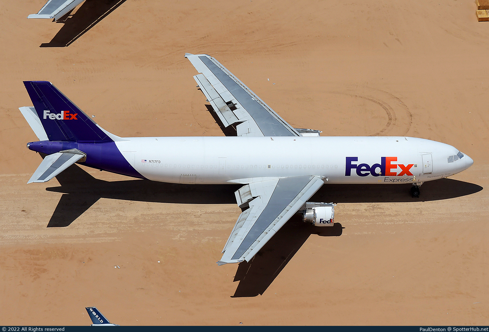 Photo of N717FD - Airbus A300B4-622(F) operated by FedEx