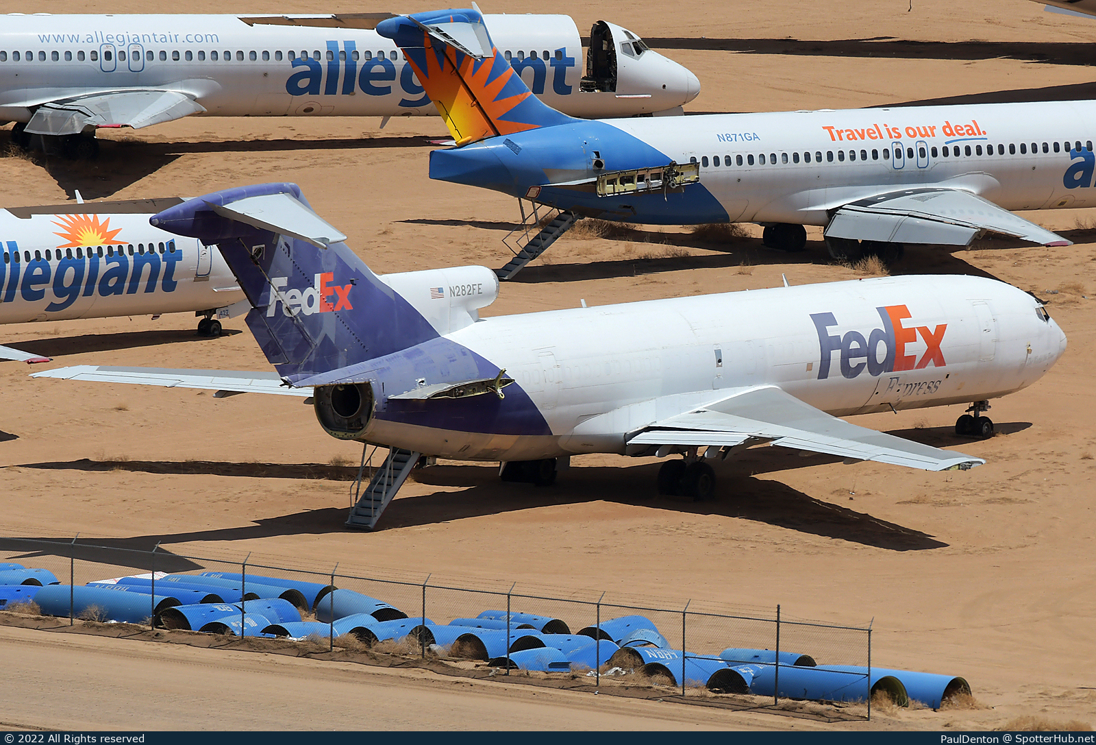 Photo of N282FE - Boeing 767-300F operated by FedEx
