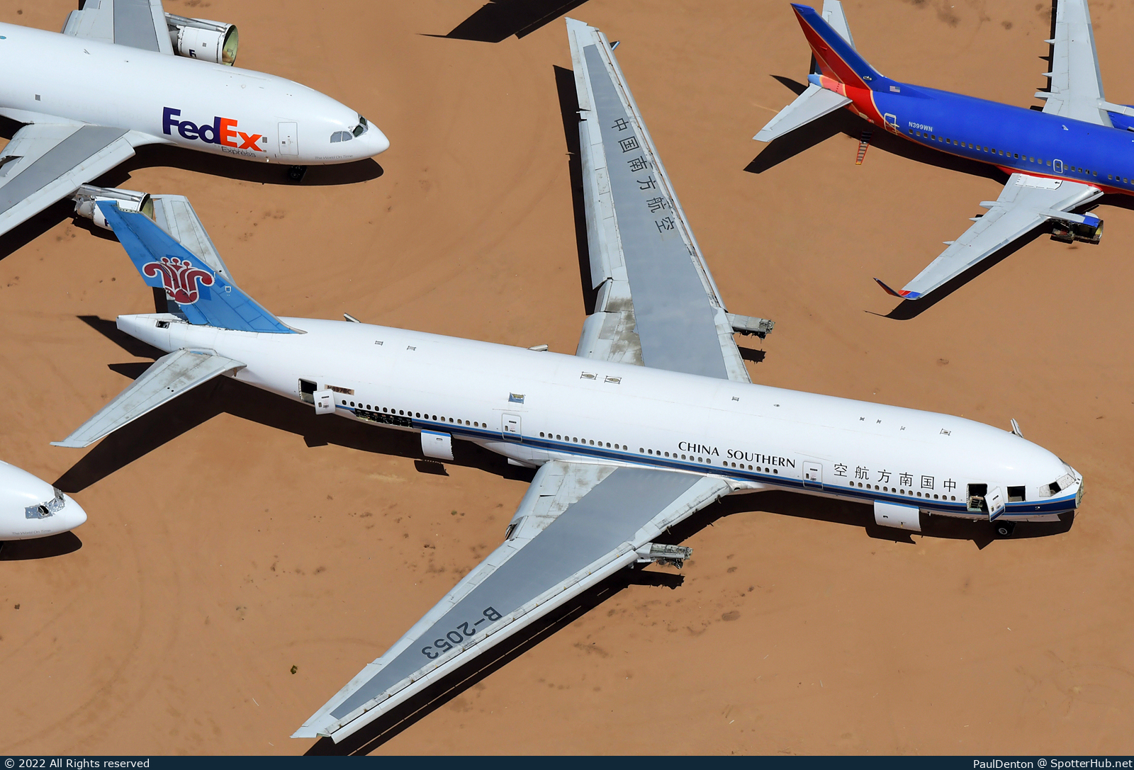 Photo of B-2053 - Boeing 777-21B operated by China Southern Airlines