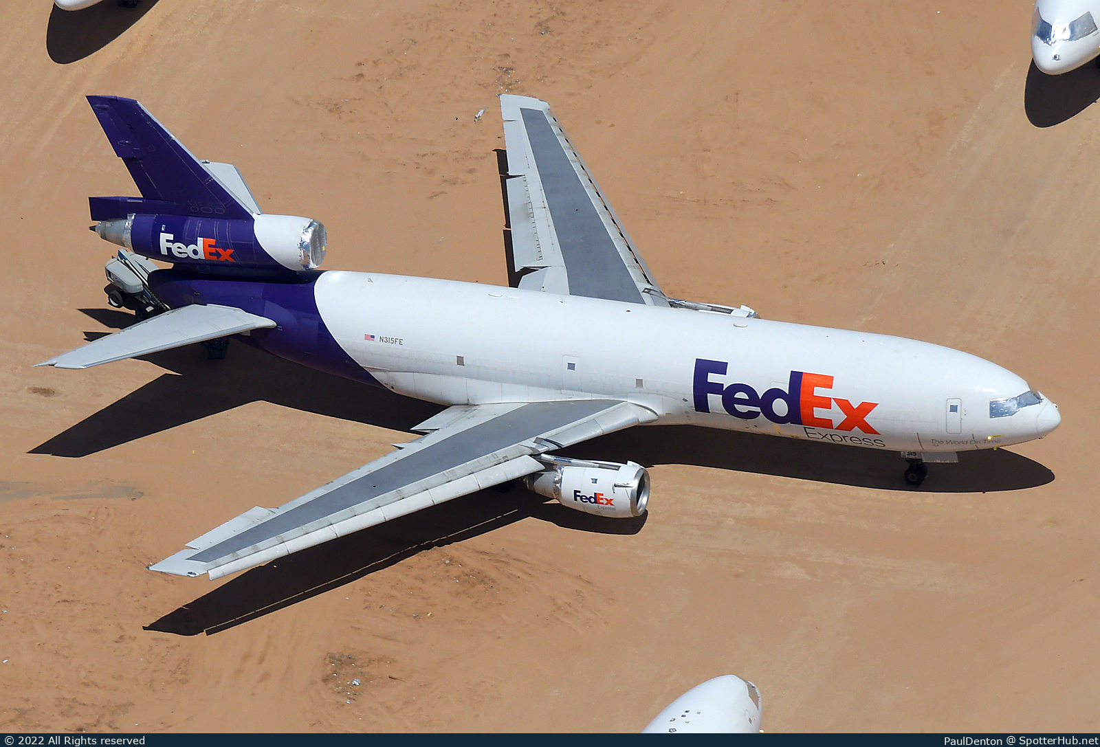 Photo of N315FE - McDonnell Douglas MD-10-30(F) operated by FedEx