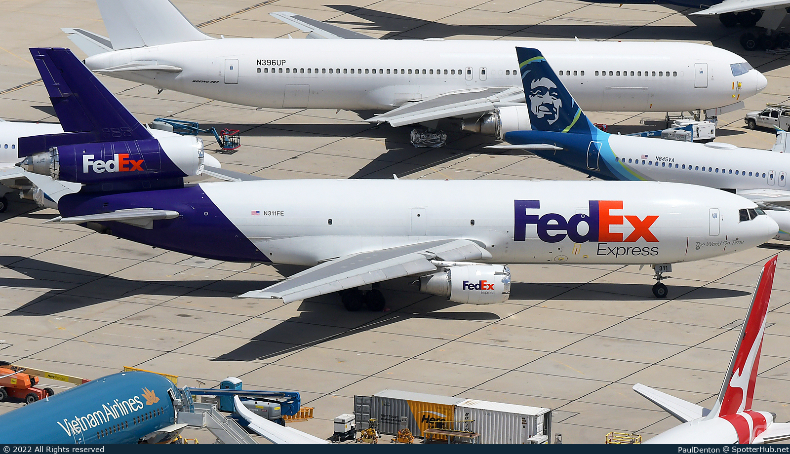 Photo of N311FE - McDonnell Douglas MD-10-30(F) operated by FedEx