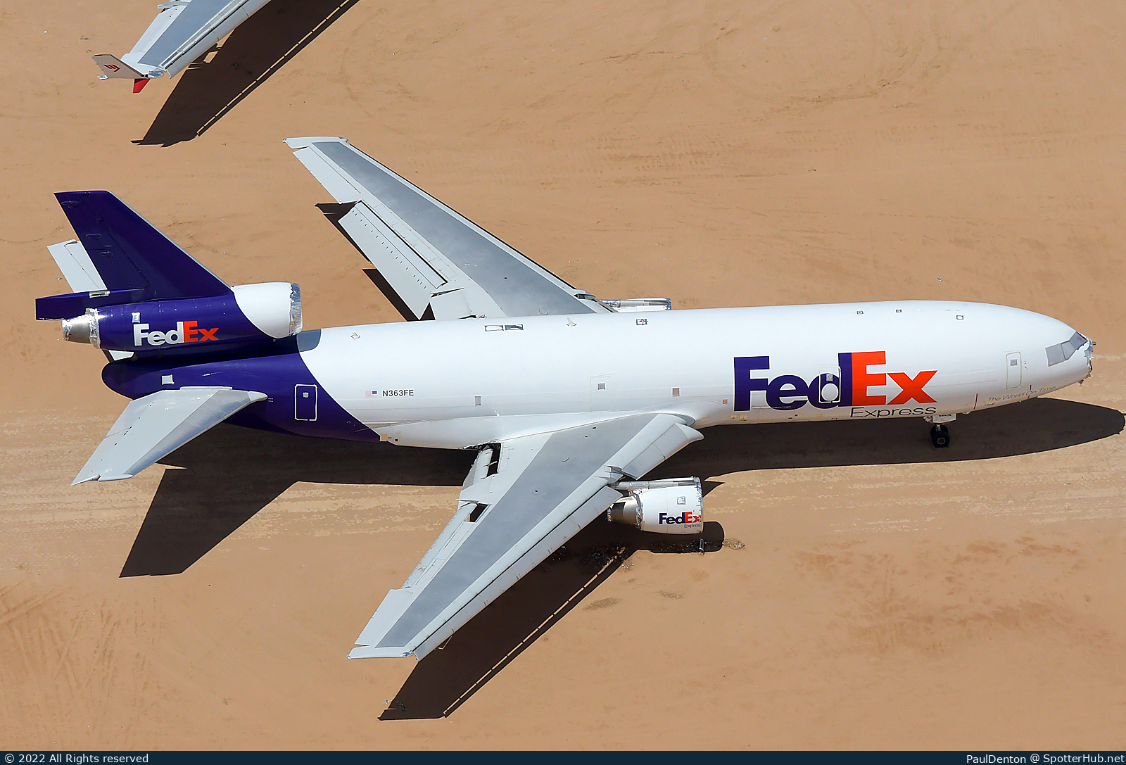 Photo of N363FE - McDonnell Douglas MD-10-10(F) operated by FedEx