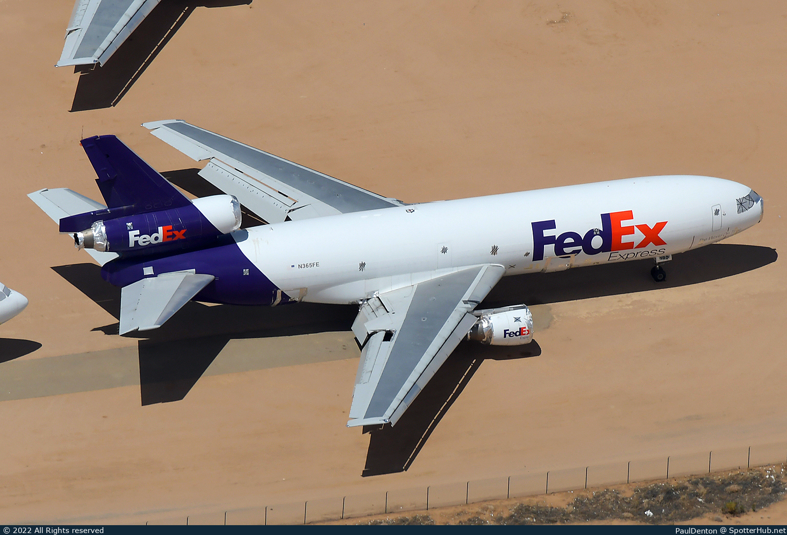 Photo of N365FE - McDonnell Douglas MD-10-10(F) operated by FedEx