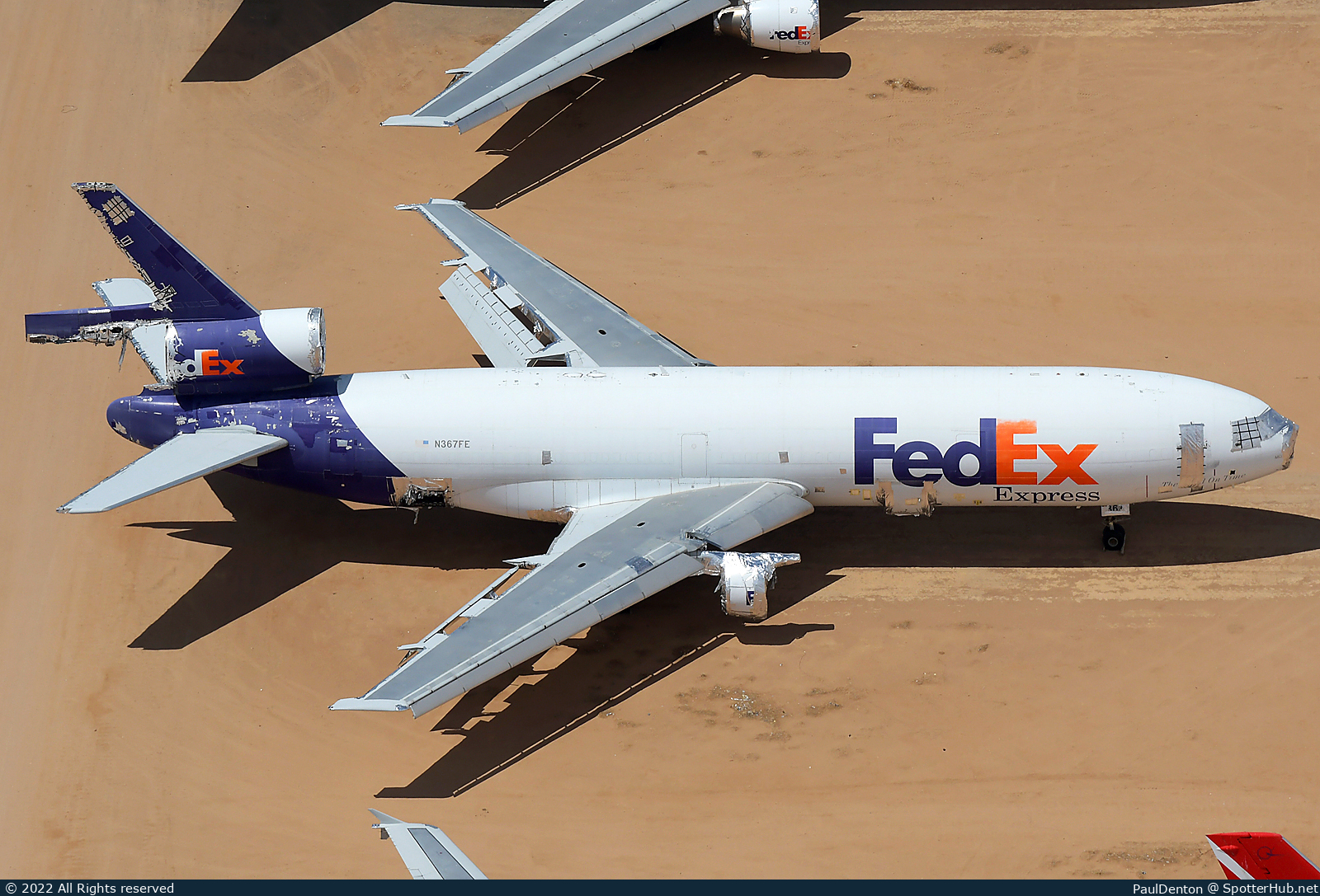 Photo of N367FE - McDonnell Douglas MD-10-10(F) operated by FedEx