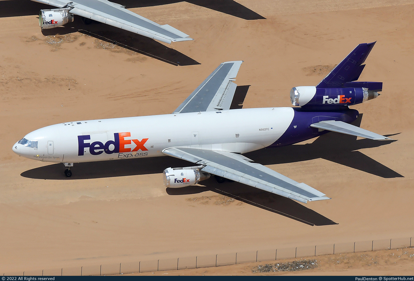 Photo of N562FE - McDonnell Douglas MD-10-10(F) operated by FedEx